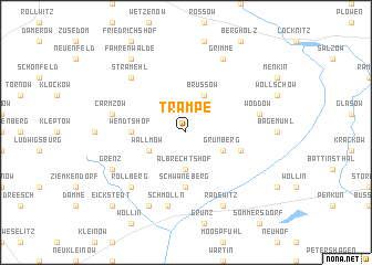 map of Trampe