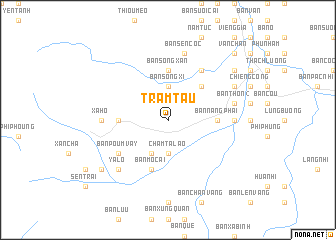 map of Trạm Tấu