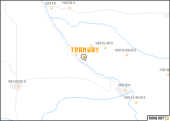 map of Tramway