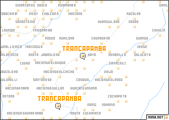 map of Trancapamba