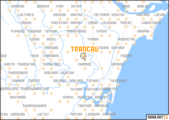 map of Trân Cầu