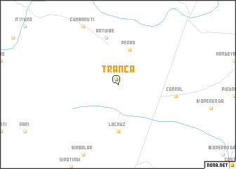 map of Tranca