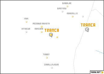 map of Tranca