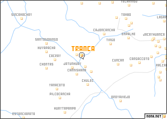 map of Tranca