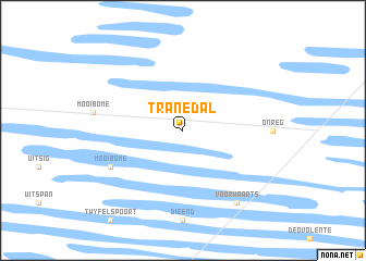 map of Tranedal