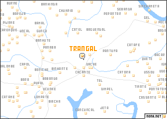 map of Trangal