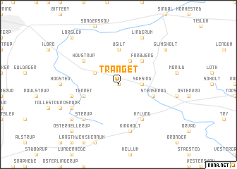 map of Tranget