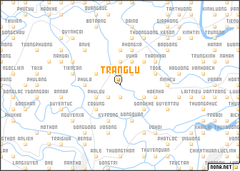 map of Tràng Lu