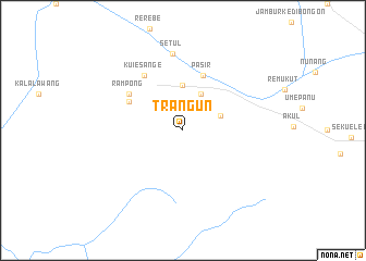 map of Trangun