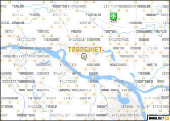 map of Tráng Việt