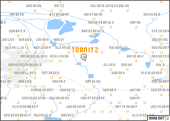 map of Tranitz