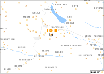 map of Trani