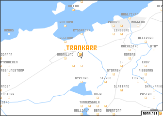 map of Trankärr