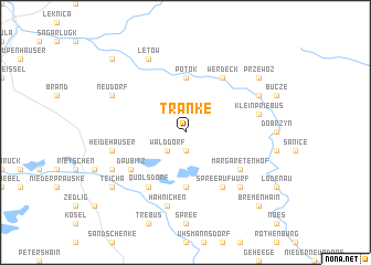 map of Tränke