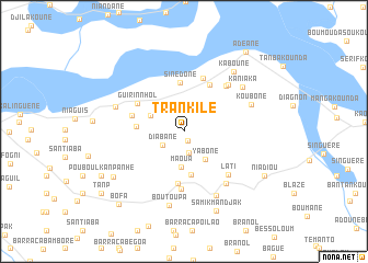 map of Trankile