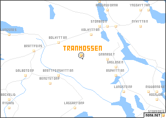 map of Tranmossen