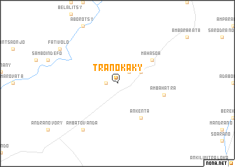 map of Tranokaky