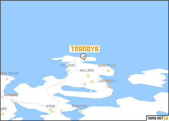 map of Tranøya