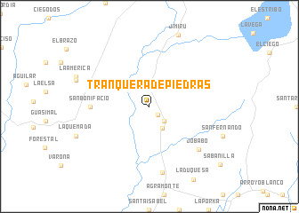 map of Tranquera de Piedras