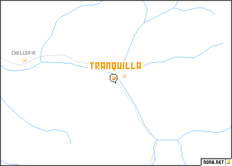 map of Tranquilla