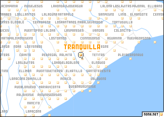 map of Tranquilla