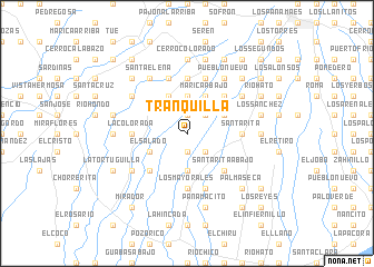 map of Tranquilla