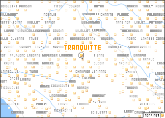 map of Tranquitte