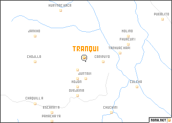 map of Tranqui
