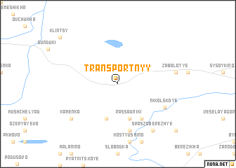 map of Transportnyy