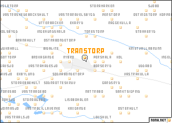 map of Transtorp