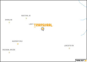 map of Transvaal