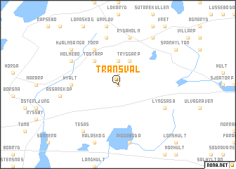 map of Transval