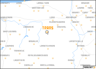 map of Trans