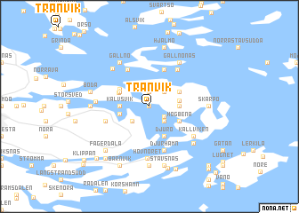 map of Tranvik