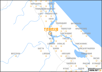 map of Trần Xá