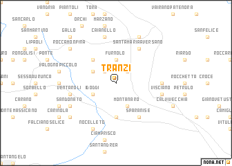 map of Tranzi