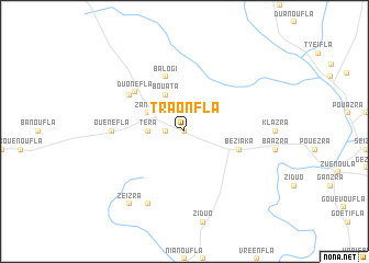 map of Traonfla