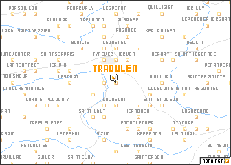 map of Traoulen