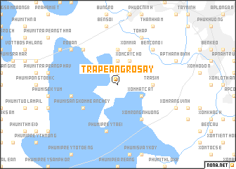 map of Trapéang Ro Say