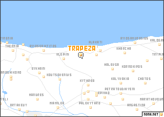 map of Trapeza