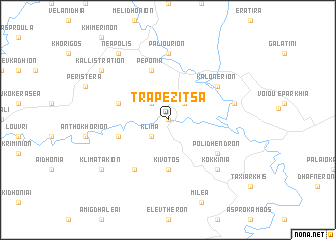 map of Trapezítsa