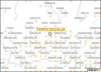 map of Trapiche Viejo