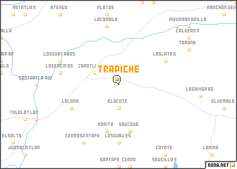 map of Trapiche