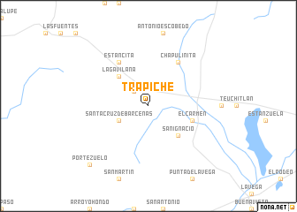 map of Trapiche