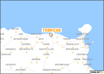 map of Trapiche