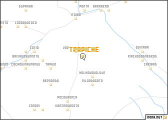 map of Trapiche