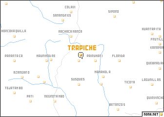 map of Trapiche