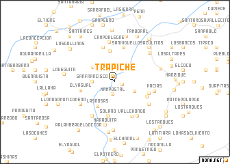 map of Trapiche