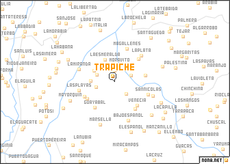 map of Trapiche