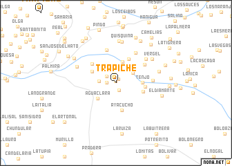 map of Trapiche